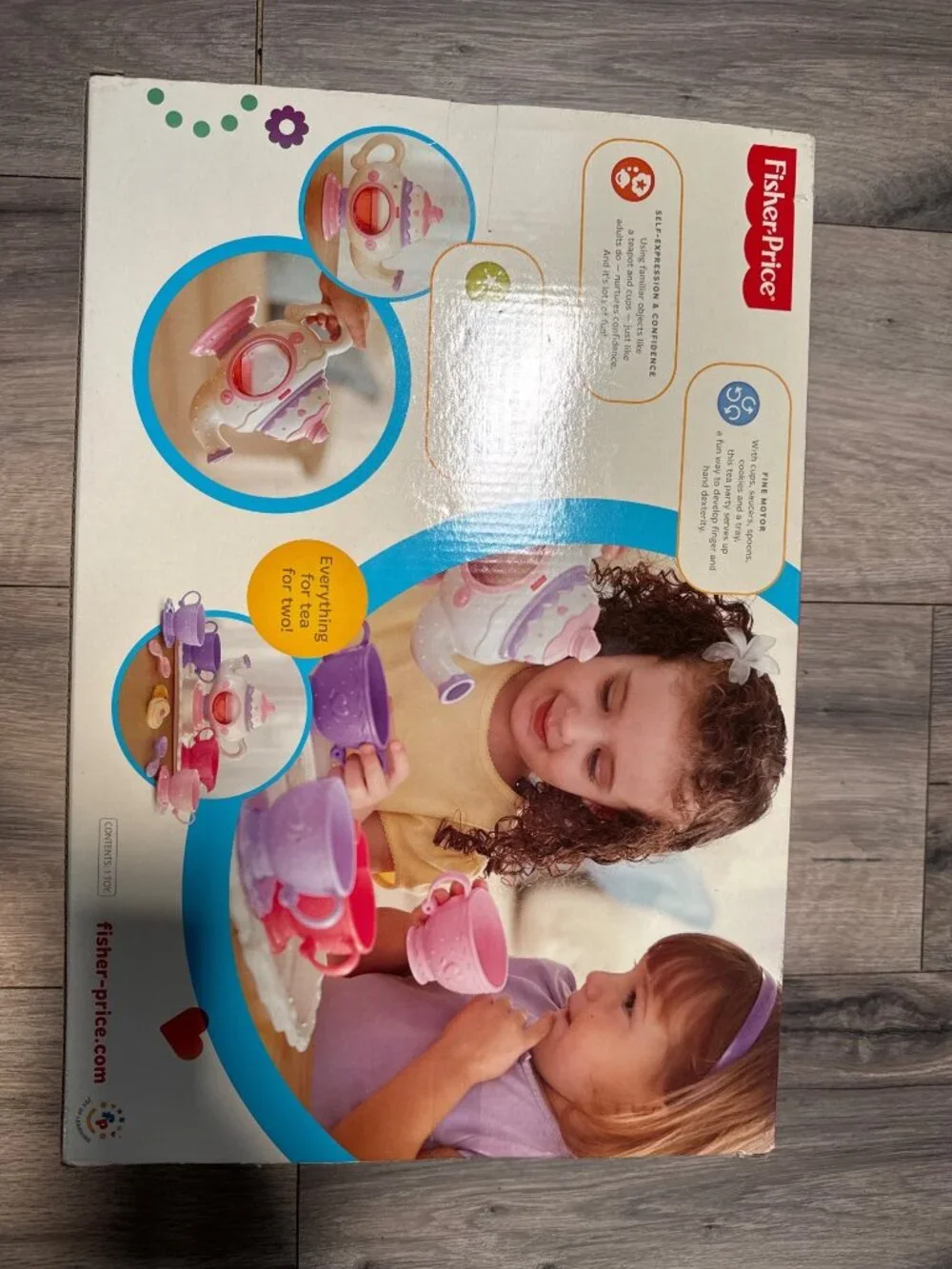 Fisher-Price 2012 Magical Tea For Two Set Interactive Teapot Accessories Ages 2-